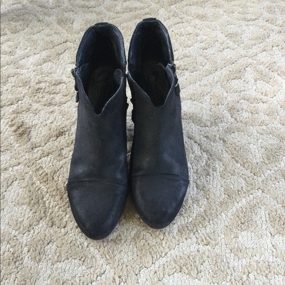 RAG & BONE Distressed Suede Booties - Picture 3 of 8